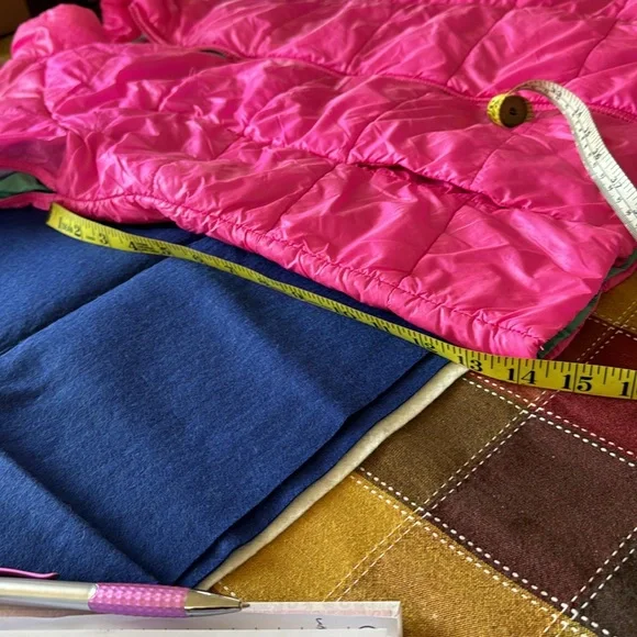 Jenni Womens Pink & Green Gilet - Picture 11 of 11